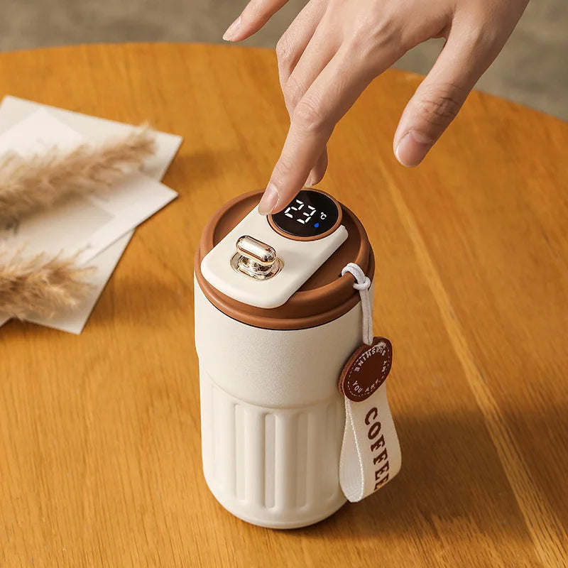 ThermoSmart™ 450ml Smart Temperature Display Vacuum Flask MedikStat