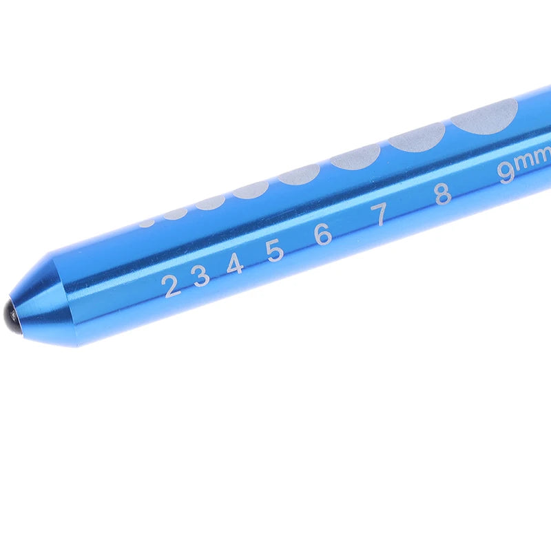 LED Medical Penlight with Pupil Gauge