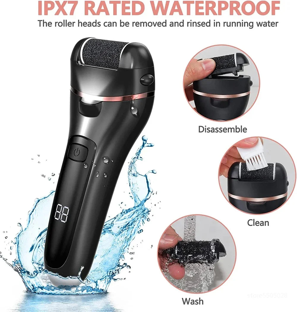 PediFix™ Rechargeable Electric Foot File Grinder MedikStat