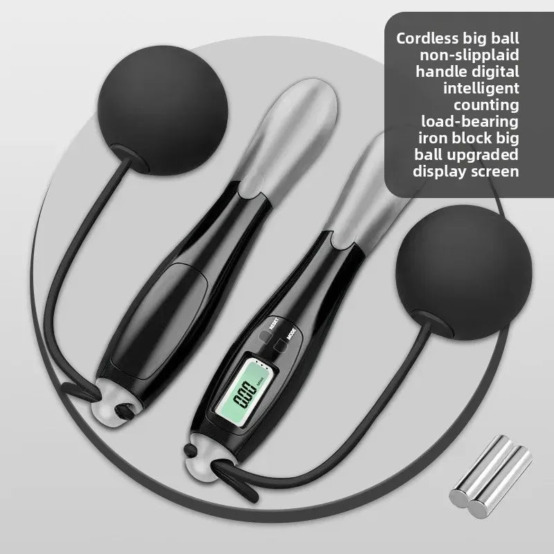 Digital Jump Rope with Electronic Count for Cardio Training