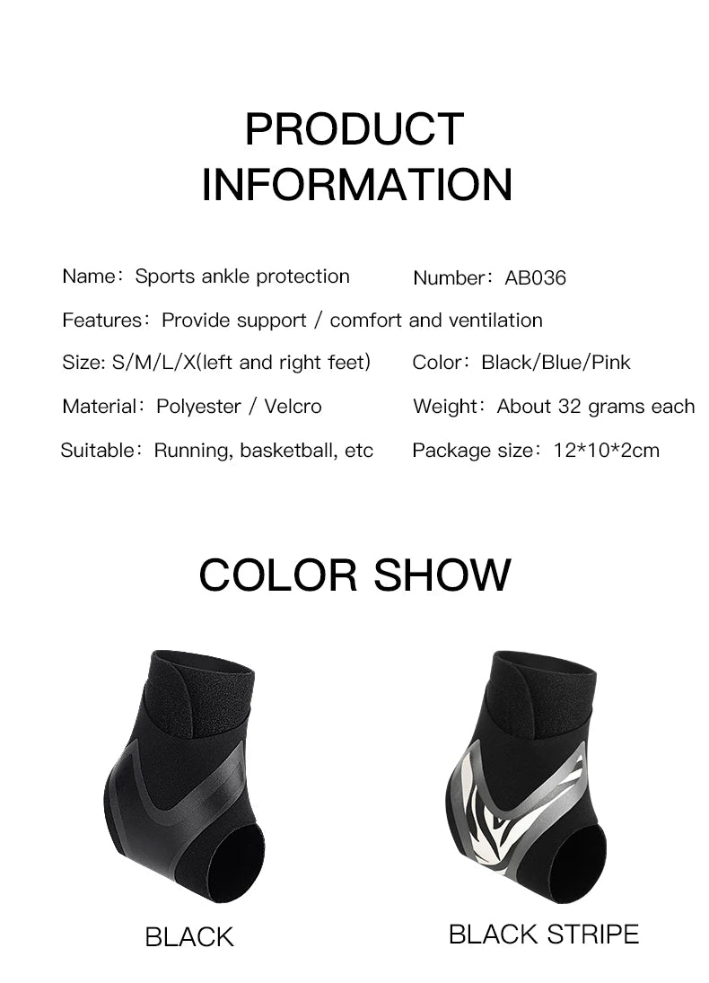 Elastic Ankle Brace Compression Sleeve