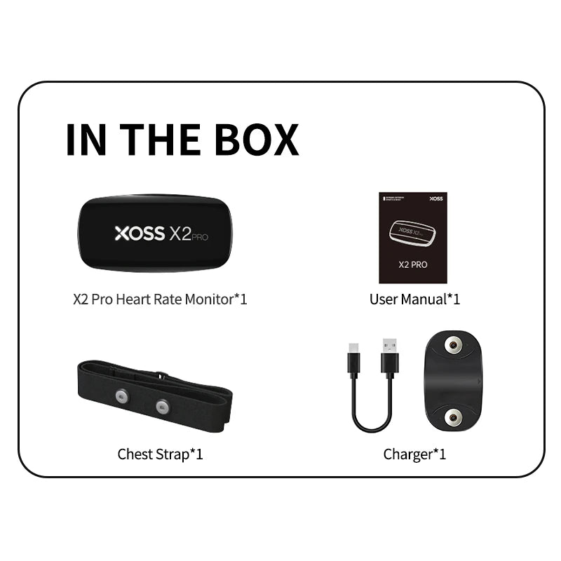 FitZone™ XOSS X2 Pro Wireless Heart Rate Monitor MedikStat