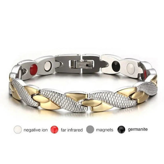 EmpoWrist™ Dragon Pattern Magnetic Therapy Bracelet MedikStat