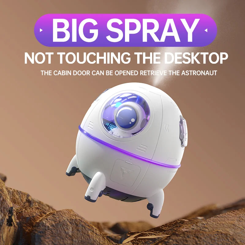 Portable Astronaut Ultrasonic Humidifier