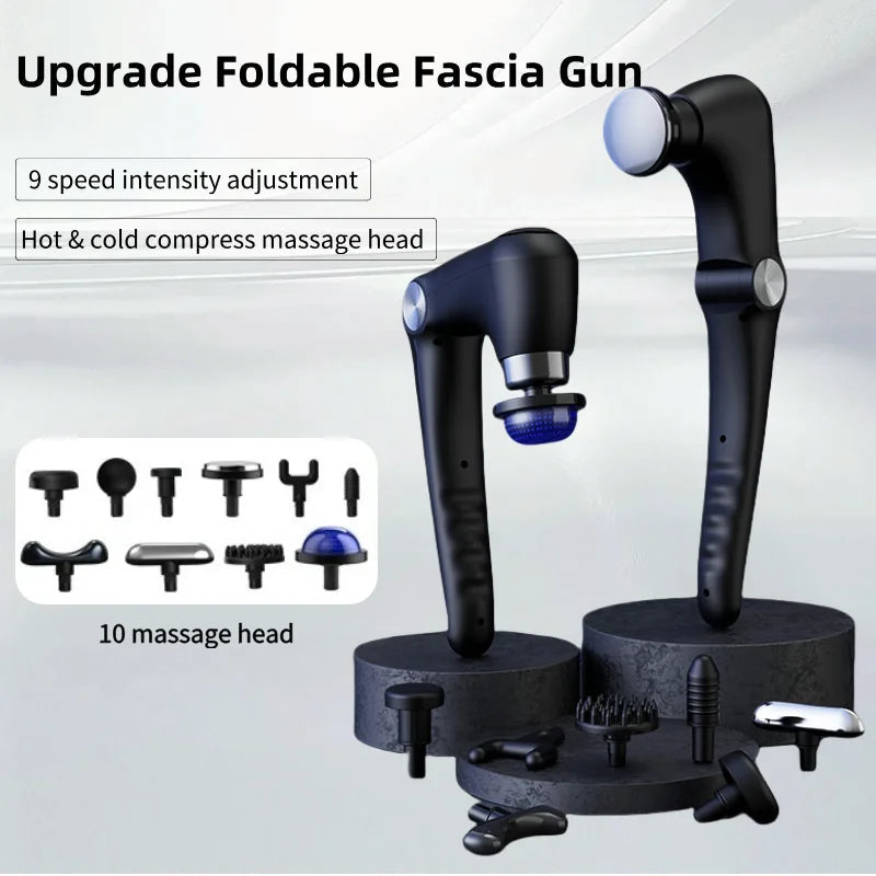 BodyTune™ Foldable Deep Tissue Massage Gun MedikStat