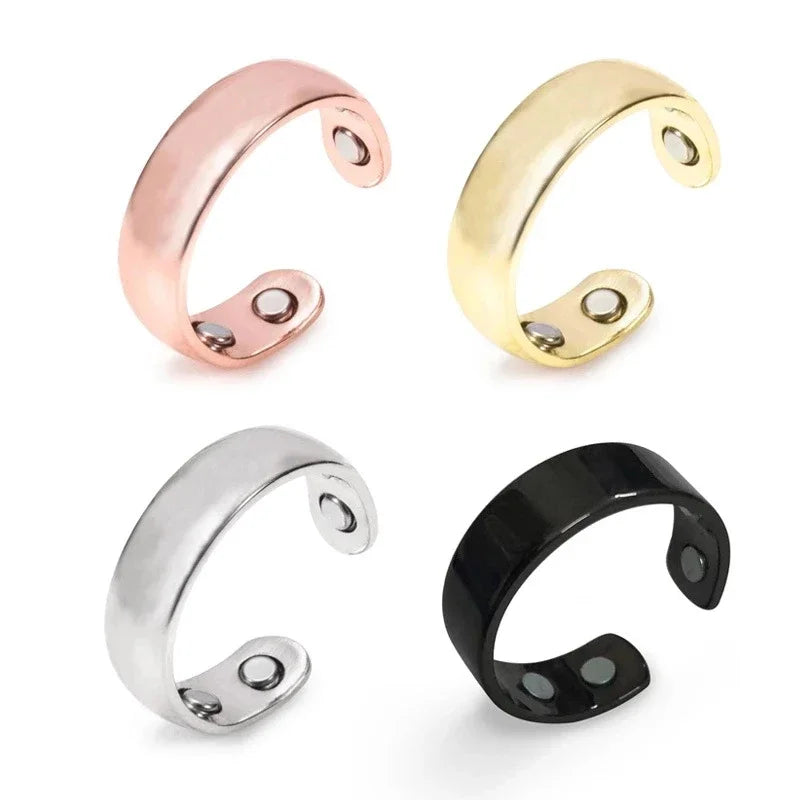 Magnetic-inspired Acupressure Ring for Restful Nights
