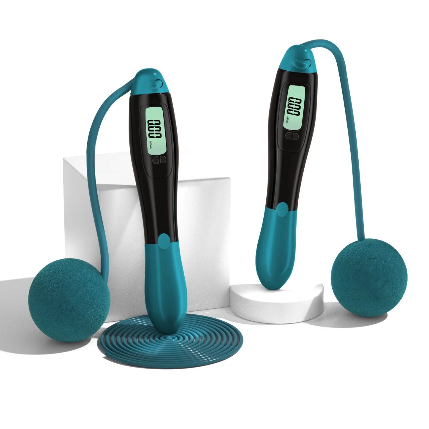 Digital Jump Rope with Electronic Count for Cardio Training